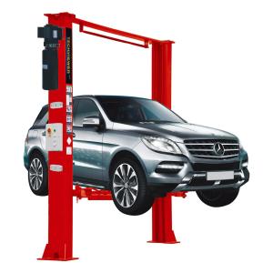 Quality 2.2kw Car Lifting Machine 3410mm Width 4T Double Cylinder Hydraulic Lift wholesale