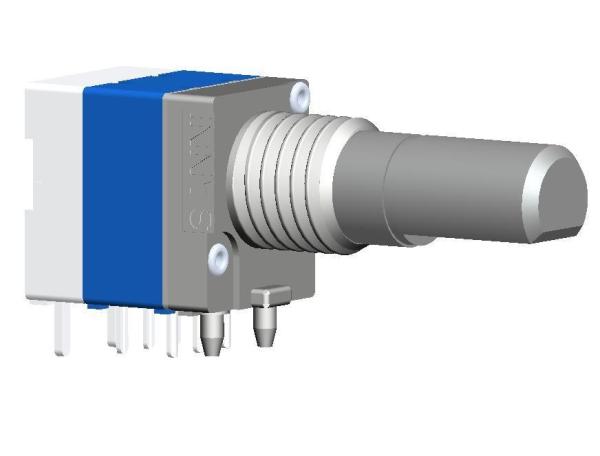 Cheap 8mm Metal Shaft Rotary Switch Encoder Sealed Logic Horizontal Type for sale