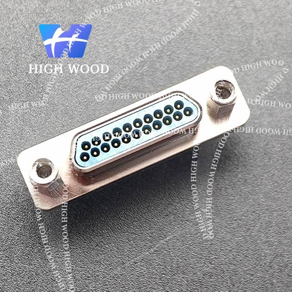 Micro-D MWDM Solder Cup Metal Shell Connectors ,MWDM2L-21NSP.
