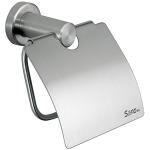 Wall Mount Toilet Paper Roll Holder Satin Stainless Steel Tissue Holder