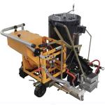 Battery Driving Tank Thermoplastic Road Lining Machine Street Striping Equipment