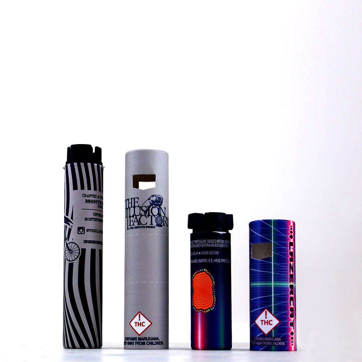 Dustproof Embossing Cardboard Tubes Packaging , Multifunctional Kraft Tubes Packaging