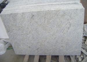 Quality Polished Kashmir White Granite Floor Tiles , Rough Granite Bathroom Tiles wholesale