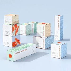Quality Custom Double Side Print Cosmetic 10ml 30ml 50ml Essential Oil Dropper Bottle Paper Box Packaging wholesale