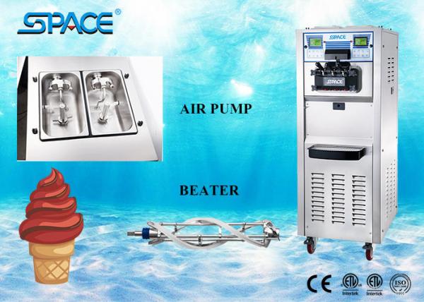 Frozen Yogurt Ice Cream Machine Commercial , Restaurant Soft Serve Ice Cream