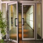 Hollow Double Glass Aluminum Hinged Door Wind Resistance Sun Room
