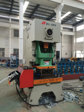 High quality scaffolding metal plank deck board roller shutter roll forming machine