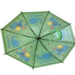 OEM Dome Catoon Kids Umbrella With Metal Shaft And Fiberglass Ribs