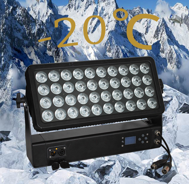 400W Outdoor Waterproof City Color 40x10W RGBW 4in1 LED Wall Wash Light IP65