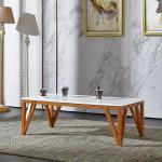 17.32 Inch Triangular Leg Living Room Coffee Table European Minimalist