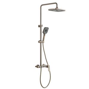 Quality Bathroom Rainfall Shower Head System Wall Mount With Handheld Spray wholesale