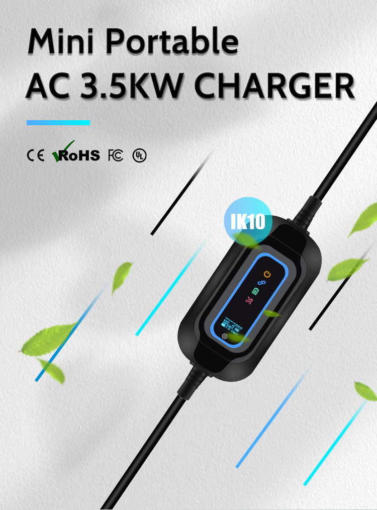 Portable Car Power Station with Custom Logo Type B RCD 30mA 6mA Output Current 0-16A