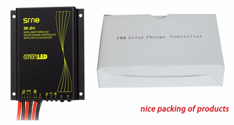 Automatic Solar Street Light Controller DH100 Pwm 15A 12 24V Dimming Function
