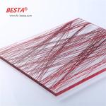 Partition Wall Decorative Acrylic Sheets 30mm Thick Wear Resistance