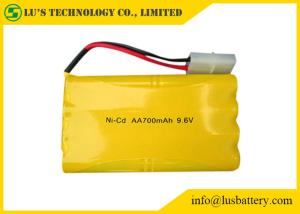 Quality Ni-cD AA700mah 9.6V Rechargeable Batteries Nickel Cadmium 9.6 Nicd Battery Pack wholesale