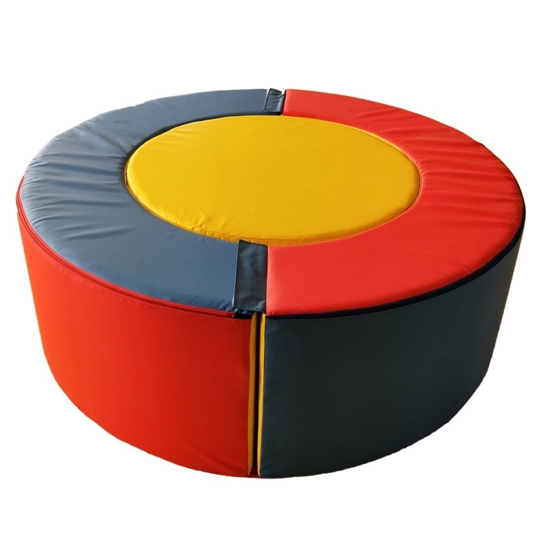Moon Round Commercial Soft Play Equipment For Kids Soft Foam Play Chair Indoor