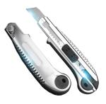 Snap Off Blade Utility Knife Alloy Steel & ABS SK5 Spare Blades With Blade Lock