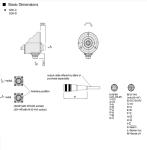 19.5mm Shaft RS422 Thickness 46mm Incremental Encoder