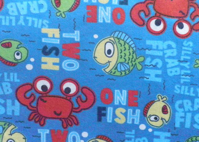 Yarn Dyed Soft Cotton Flannel Fabric Knitted For Children Underwear