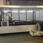 Sheet Fiber Cnc Pipe Laser Cutting Machine 12006x6000x2400mm