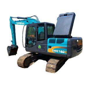 Quality SWE150E Durable Sunward Excavator Crawler Hydraulic Excavator 84kW wholesale