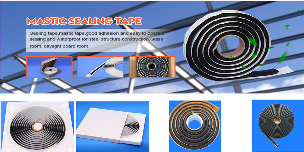 Black Mastic Tape with Smooth Surface Reliable Cost-Effective