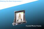 crystal photo frame/acrylic photo frame/PHOTO FRAME/glass photo frame/2D LASER