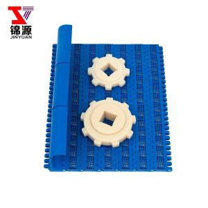Quality Cost Saving Modular Plastic Conveyor Belt 900 Flat Top for Food and Beverage Industry wholesale
