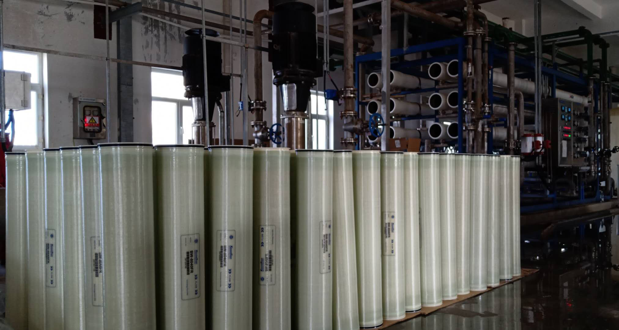 Sea Water Desalination SW-8040HF Seawater Reverse Osmosis Membrane High Rejection 99.80% and Large Permeate flow 9000GPD