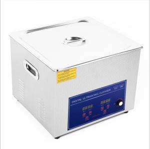 Quality Powerful Heating Ultrasonic Cleaner 15L Capacity 360w For Precision Parts Cleaning wholesale