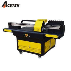Quality Acetek UV Flatbed Printer , Mobile Cover CMYK Digital UV Flatbed Printing Machine wholesale