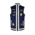 Custom Logo Zipper Softshell Coat Training Mens Sleeveless Workout Shirts Sports