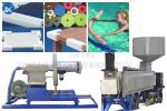 Insulation Pipe Pe Foam Extrusion Line , EPE PE Pipe Extrusion Machine CE