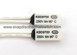 Overload Protection Bi-metal Thermal Protector KSD9700 250V 5A Fast Reaction Low