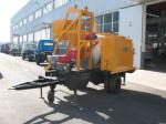1.2 MPA Oil Supply Pressure Asphalt Mixing Plant , 5TPH Towed Bitumen Mix
