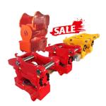 Tilting Rotating Coupler For Mini Excavator Steel Q345B Material