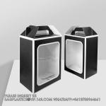 Standing Cookie Bag Flower Packaging, Flower Bouquet Paper Gift Bags With