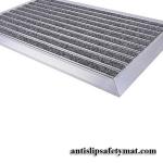 Recessed School Mall Aluminium Entrance Matting Anti Slip Tufted