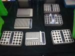 30 Sites Sample Metal Test Tube Display Rack 384 Plate Cooperate With Cooling
