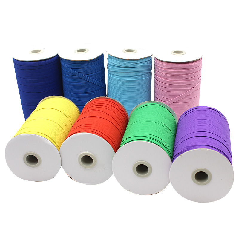 For N95 ma sk flat elastic band ear loop elastic logo band elastic band wig