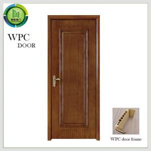 Quality OEM WPC Plain Wpc Doors Termite Proof , Solid Wood Plain Door For Villa wholesale