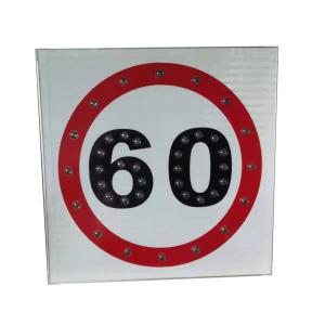 Quality Aluminium Steady Light IP65 5W Waterproof 60 Mph Road Sign White wholesale