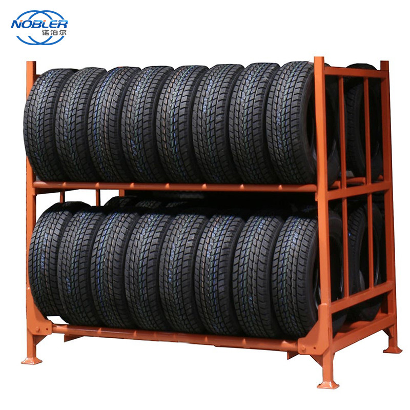 Warehouse Tyre Racking Tire Storage Rack Collapsible