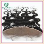 Brazilian virgin hair lace frontal 13''x4'' ,natural color body wave 10''-24''L