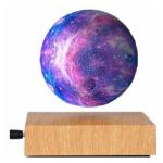 factory sale magnetic levitation colorful change led light 3d Moon lamp light