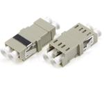 FTTH Lc Upc Adapter , Lc Duplex Coupler RoHS Certification