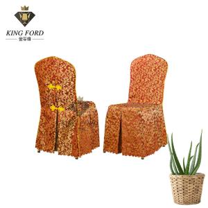 Quality ISO9001 Dining Chair Slipcovers 100% Polyester Wedding Chairs Covers wholesale