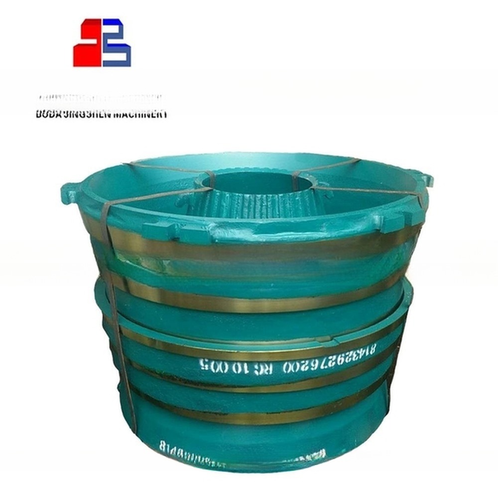 Casting Processing Type Mantle and Concave for GP300 Cone Crusher Replacement Parts