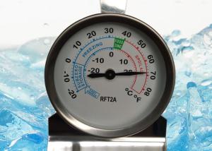 Quality 107mm Height Refrigerator Freezer Thermometer Analog Dial Thermometer wholesale