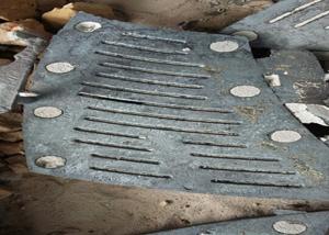 Quality Pearlite Steel Casting Parts , Alloy Steel Casting For SAG Mill DF074 wholesale